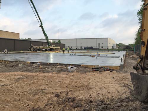 Construction services building foundation