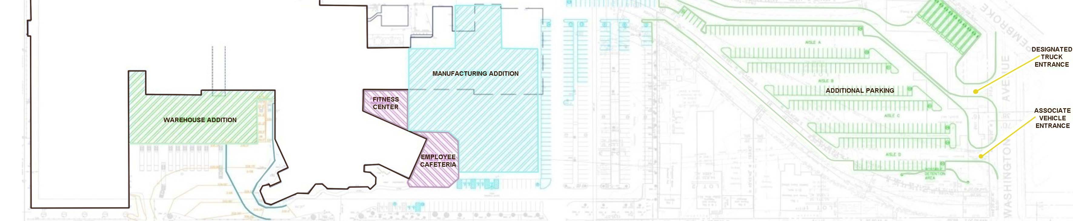 Industrial facility master plan