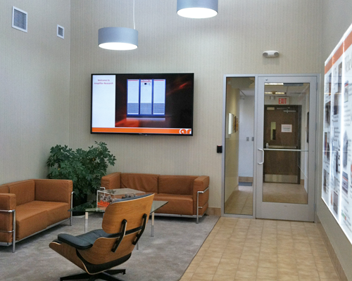 Renovated lobby waiting area renovated lobby waiting area