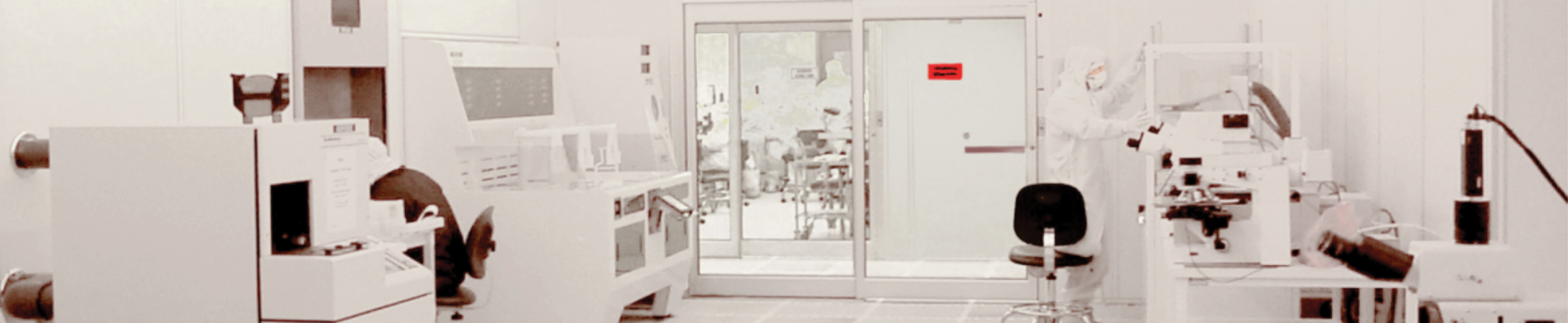 clean room and lab page header
